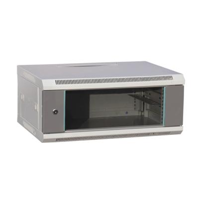 China SPCC Quantity Cold Rolled 19inch 4U Rack Cabinet Designer 4u Steel Wall Mounted Network Cabinet for sale