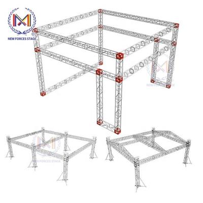 China 6082-T6/6061-T6 Aluminum Alloy Truss Tower Speakers Hanging Aluminum Truss Roof Truss for sale