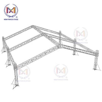 China Structural Roofing Steel Roof Truss High Quality Aluminum Price Truss Stage Frame for sale