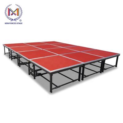 China Aluminum Alloy 6082-T6/6061-T6 Low Price Stage Platform Levenement Event Easy Disassembly Stage for sale