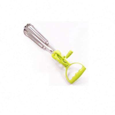 China Viable Hot Selling Baking Machines Silicone Egg Beater Food Grade PP Egg Beater Rolling Handle 12.5