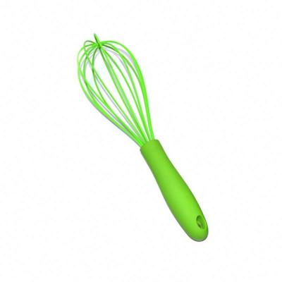 China Viable Hot Selling Baking Tools Manual Egg Beater Silicone Egg Beater Kitchen Utensils for sale