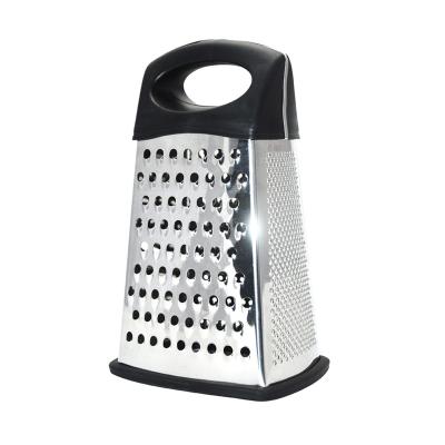 China Viable Kitchen Accessories Stainless Steel KBG0036 LFGB Box Vegetable Grater for sale