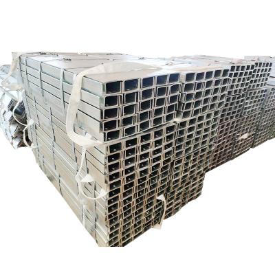 China Construction China Supplier Galvanized Hot Rolled C Profile Section Carbon Channel Steel for sale