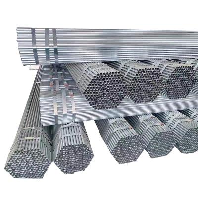 China Structure Pipe High Quality Galvanized Steel Pipe ERW Welded Carbon Steel Pipes for sale