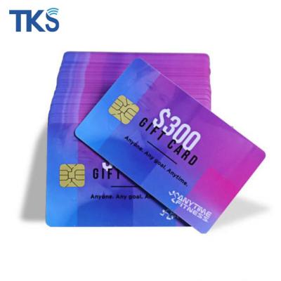 China Contact IC Smart Card SLE4442 SLE5542 SLE5528 Smart Card AT24C02/C04/C08 Waterproof/Waterproof Contact IC Card for sale