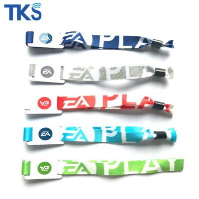 China Custom Hotels Logo RFID NFC Party Wristbands for sale