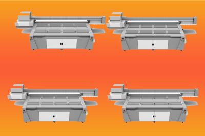 China Weißfarbiger Druckmodus UV-Drucker mit Stahlrahmenstruktur und hochgradig anpassbaren Eigenschaften zu verkaufen