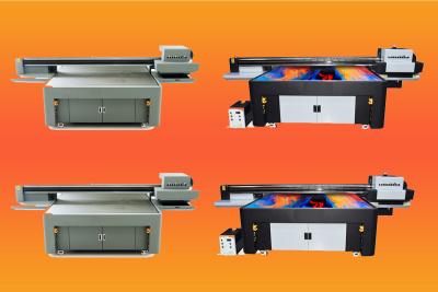 China Steel Frame UV Flatbed Printer With Continuous Ink Supply System And Photo Print Software for sale