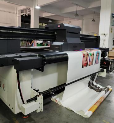 China CMKY White UV Printer For Wide Format Substrate Printing for sale