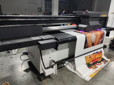 China 4.5 X 2.5 X 1.8 Meter Automatic Inkjet Roll To Roll Printer With Windows System for sale