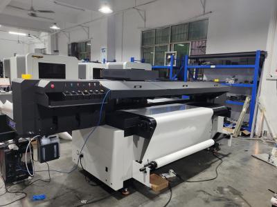 China 2.5m Large Format CMYK White UV Roll Printer 1440DPI Resolution for sale