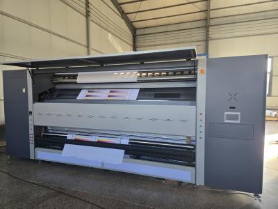 China Multicolor 8 Color Pass High Speed Flag Printing Machine 360x1800 Dpi 4 Pass 720 X 1200 Dpi for sale