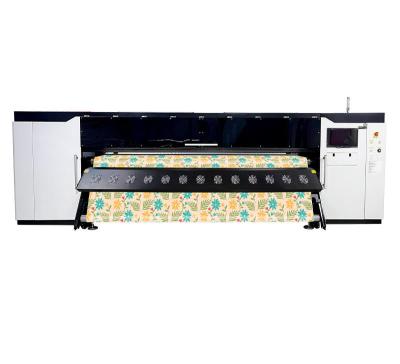 China 4800 X 1200 Dpi Print Resolution Flag Printer With 14KW Total Power And 3L Ink Volumn for sale