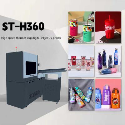 China Printing Diameter 40-120mm Cylinder UV Printer With 1812mm* 660mm *1820mm 300kg for sale