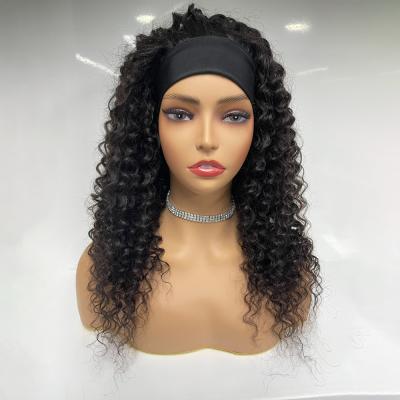 China A Distributor Cuticle Aligned Hair Wholesale 10A Grade Virgin Hair Unprocessed Headband Wig Sellers Best Selling Product By Luke Vendors for sale