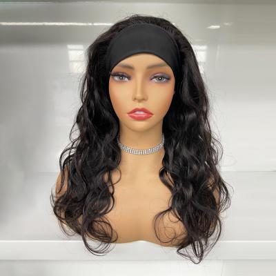 China A Vendor Cuticle Aligned Hair Wholesale Glueless Headband Cheap Remy Color Natural Wig Vendors None Lace Front Wig For Black Women for sale