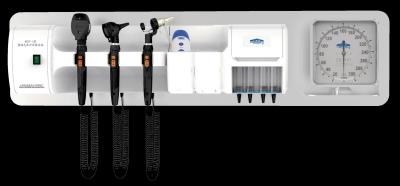 China Wall Mounted ENT Diagnostic Set With Ophthalmoscope / Otoscope / Nasal Speculum for sale