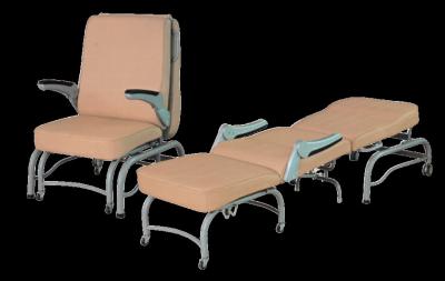 China Comfortable Folding Accompanying Chair Hospital Medical Equipment For Adult for sale