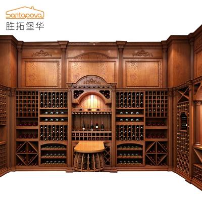 China Customizable direct wine cabinet home bar home service OEM factory interior antique wine vanity cabinet for sale