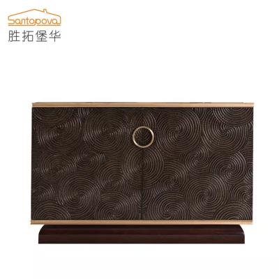 China Customizable Luxury High End Classic Porch Cabinet Furniture Living Room Entryway Cabinet With Storage for sale