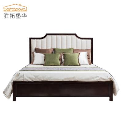 China Customizable King Size Double Bed Manufacturing 1.8m Bed High Quality Bedroom Furniture Customizable Design for sale