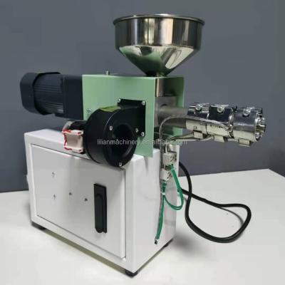 China SJ15 mini single bar lab screw extruder desktop for lab extruder machine extrusora bequeno pe for sale