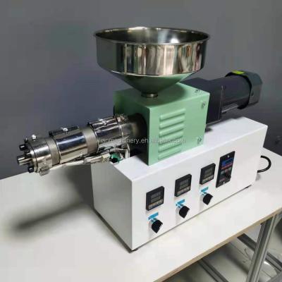 China SJ25 Bar PEEK PTFE Screw Extruder High Temperature Desktop For Lab Extruder Machine bequeno for sale