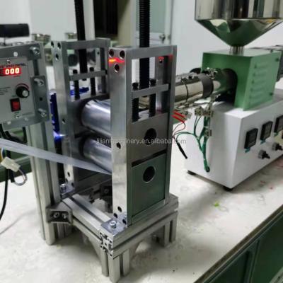 China Mini sheet lab plastic film sheet extrusion machine line desktop for lab extrusora mini lab film desktop extruder for sale