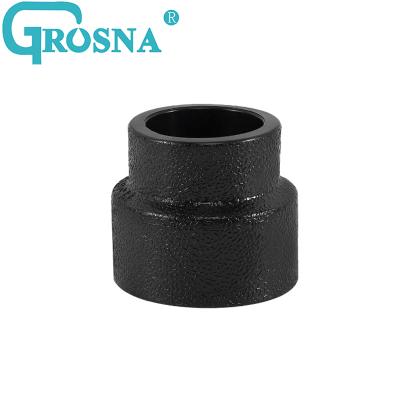 China Pipe lines connect elbows and tees couplings HDPE tubing pipe fittings and connectors for sale