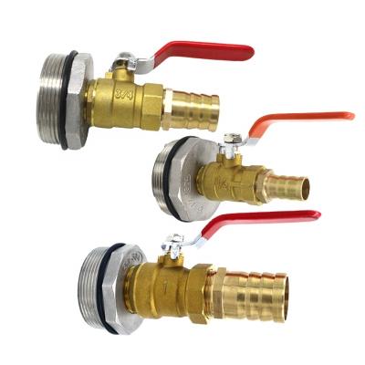 China General 3/4 In Bend Brass Valve Male Thread Outdoor Water Faucet Lock for sale