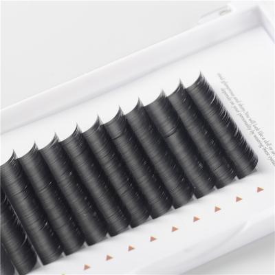 China Soft Soft Natural OEM Mink Eyelash Extension Individual Wholesale Natural Silk LashArtist for sale