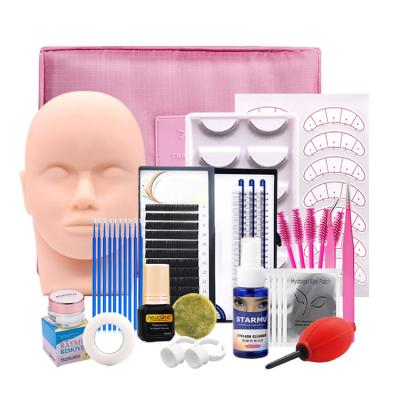 China Eyelash Extension Training Eyelash Training Training Kit Custom Eyelash Tools Eyelash Lash Starter Kits Eyelash Kit Practice Eye Extension for sale