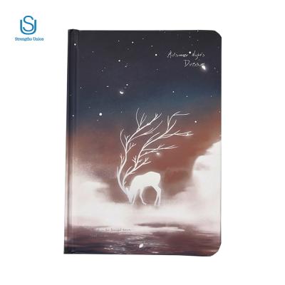 China Custom Pink Hardcover College Planner Notebook for sale