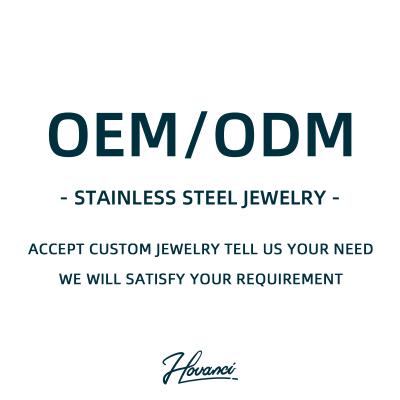 China HOVANCI OEM Environmental Friendly Wholesale Jewelry Custom ODM Piercing Ring & Bracelet Necklace Earring Jewelry for sale