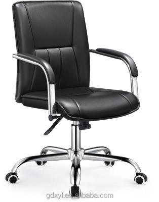 China (Height)Adjustable Premium Leather Office Swivel Executive Office Back Chair With Neck Support for sale