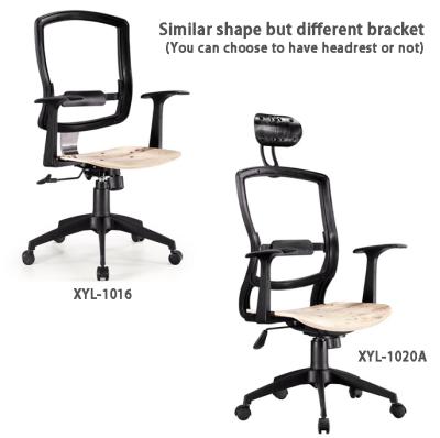 China Office Contemporary Plastic Chair Parts Chair Back Kit for sale