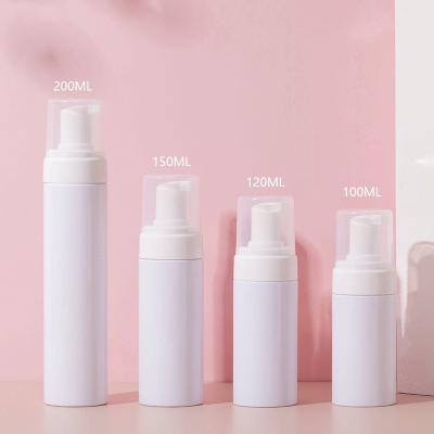 China Direct Manufacturer100ml 120ml 150ml 200ml 250ml Skin Care Bottle Detergent Foam Bottle White Cosmetics Bottle Separately for sale