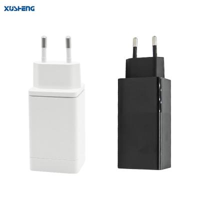 China Type-C Mobile Phone Factory Price OEM/ODM Plug 65w GaN Pd Wall Charger 2C1A UK EU AU US JP kc Charging Laptop Mobile Phone Tablet for sale