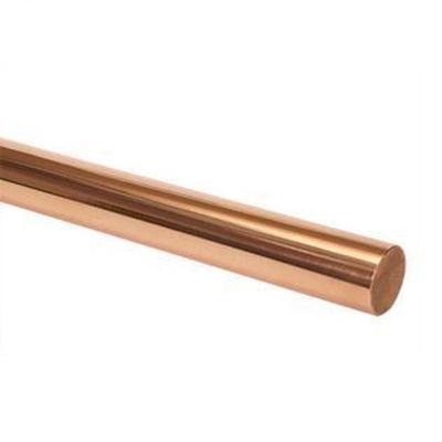 China Industry Construction High Resistance Low Conductivity Solid Pure Copper Rod Copper Rod Copper Rod for sale