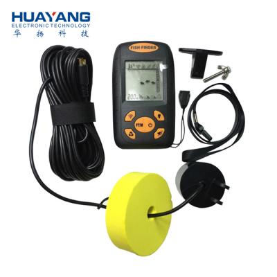 China Newest LCD Show 100m Portable Fish Finder With 4.3*4cm Fish Alarm And Water Temperature Indicator for sale