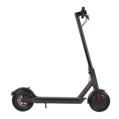 China Unisex Morden New Style Aluminum Alloy Black Frame Electric Mobility Foldable Electric Scooter High Quality for sale