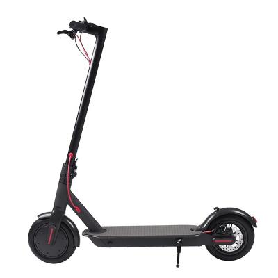 China Hot Products Gloss Black 36V 7.8Ah Unisex Electric Scooter Warehouse For Wholesales for sale