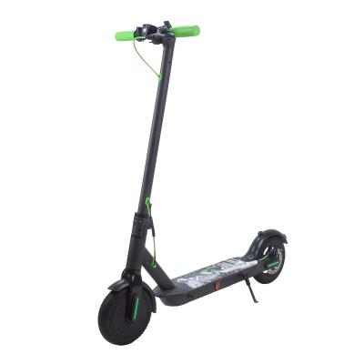 China Black design electric scooter 250W 350W unisex popular aluminum alloy e scooter electro warehouse with high quality for sale