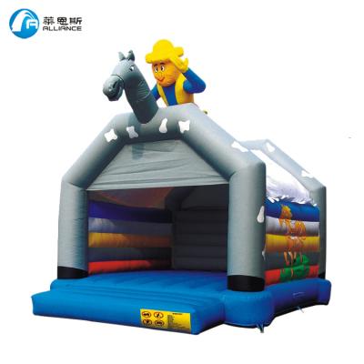 China Commercial Playground Knight Bounce Kids Fun Inflatable Bouncer For Sale for sale