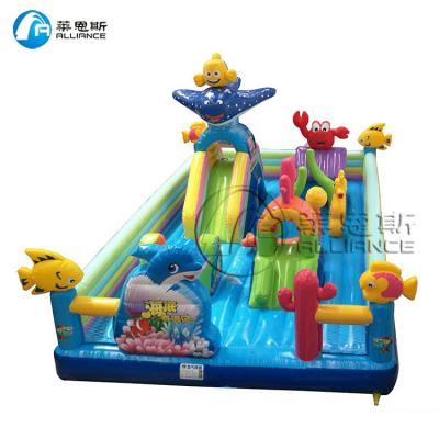 China PVC Customized Colorful Inflatable Jumping Bounce Bouncer Castle For Kids for sale