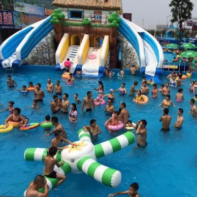 China PVC Giant Inflatable Water Slide For Adults Commercial Grade Inflatable Water Slides for sale