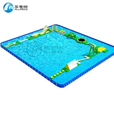 China Floating Water Fun Floating Mat Island Pad Waterproof Inflatable Water Play Games for sale