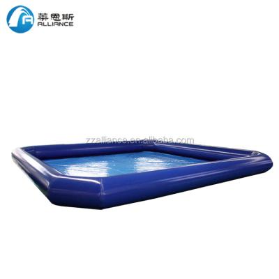 China Portable PVC Demountable Inflatable Swimming Pool Inflatable Water Pool For Commercial Rental for sale