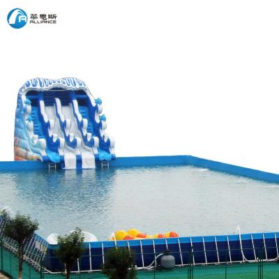 China Commercial Customizable Frame Swimming Pool For Amusement Park 10*15*1.32m Or Customized for sale